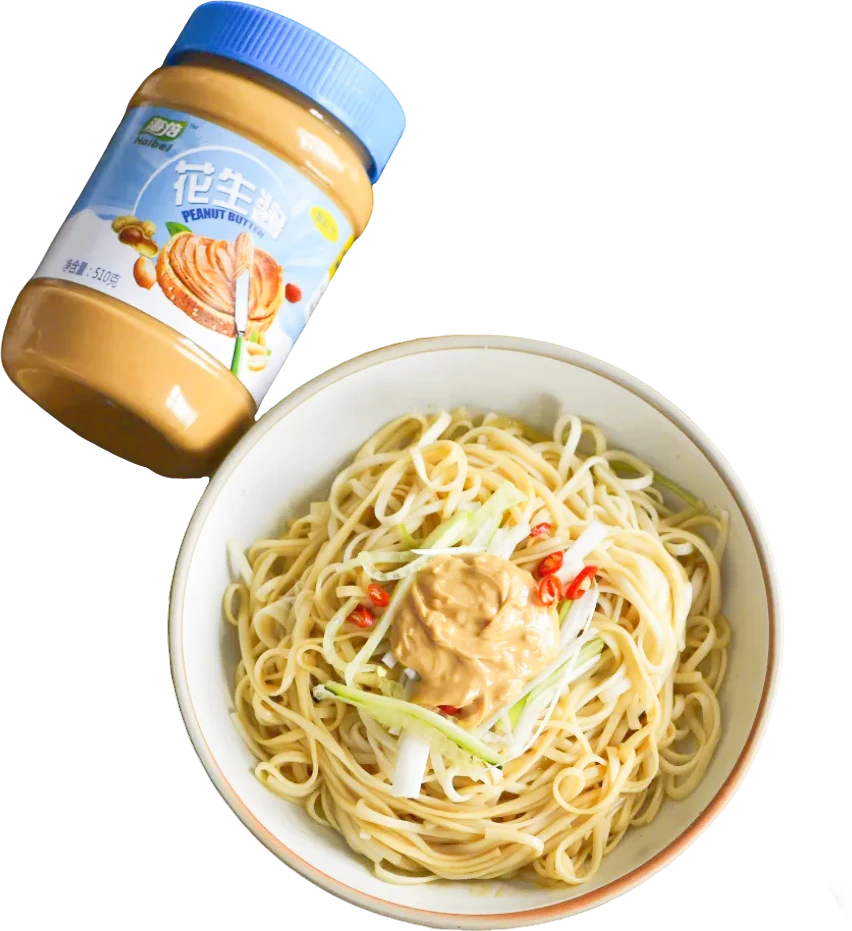 peanut butter with noodle